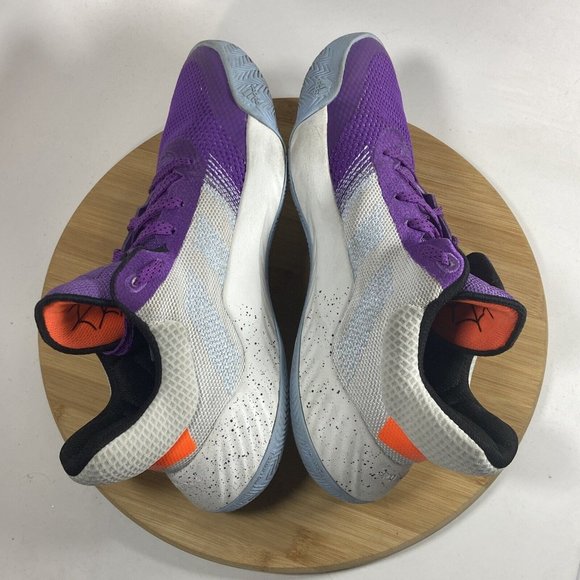 Adidas Donovan Mitchell UTAH JAZZ Karl Mailman Malone Basketball Shoes M 6.5 W 8 - Picture 7 of 8